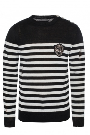 Button-embellished sweater, zdjęcie 1 Button-embellished sweater od Balmain
